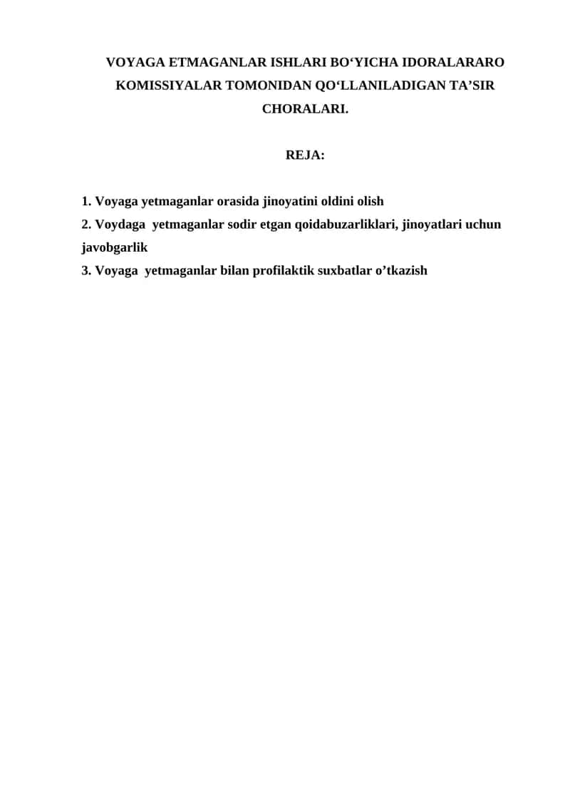 Jamoat tarbiyachilarini tayinlash 1