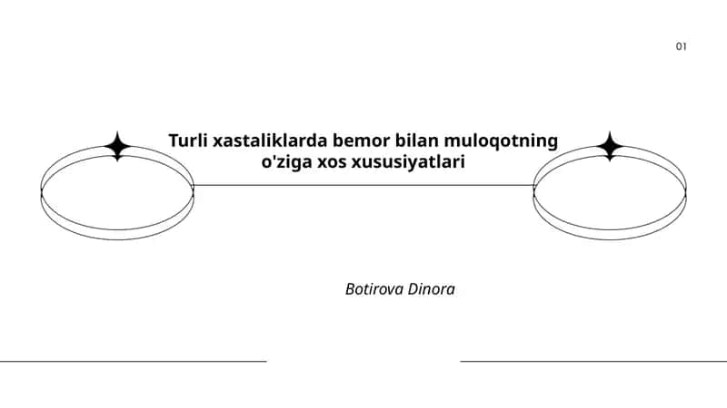 Onkologik kasallikdagi bemor bilan muloqotning o'ziga xos xususiyatlari 1
