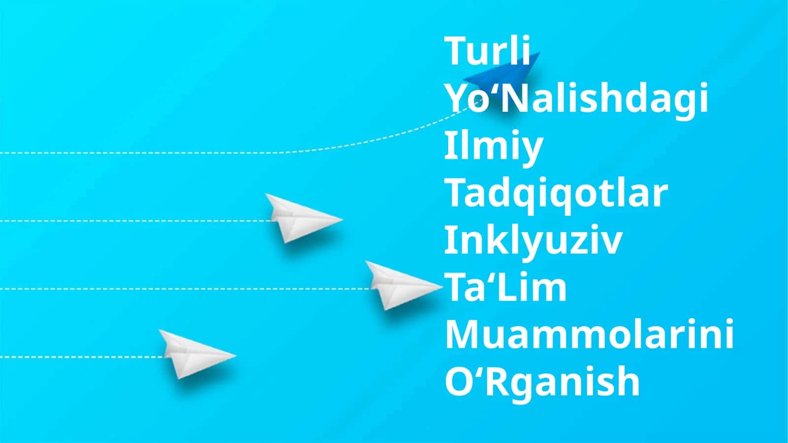 Inklyuziv Ta'lim Muammolarini O'rganish 1