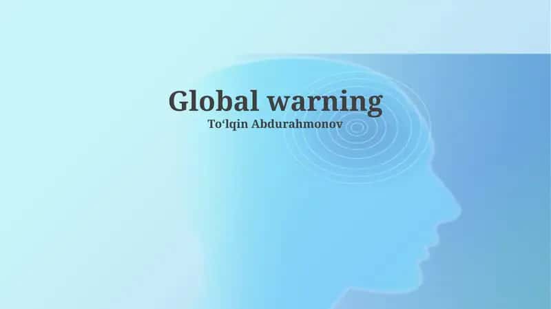 Global Warning 1