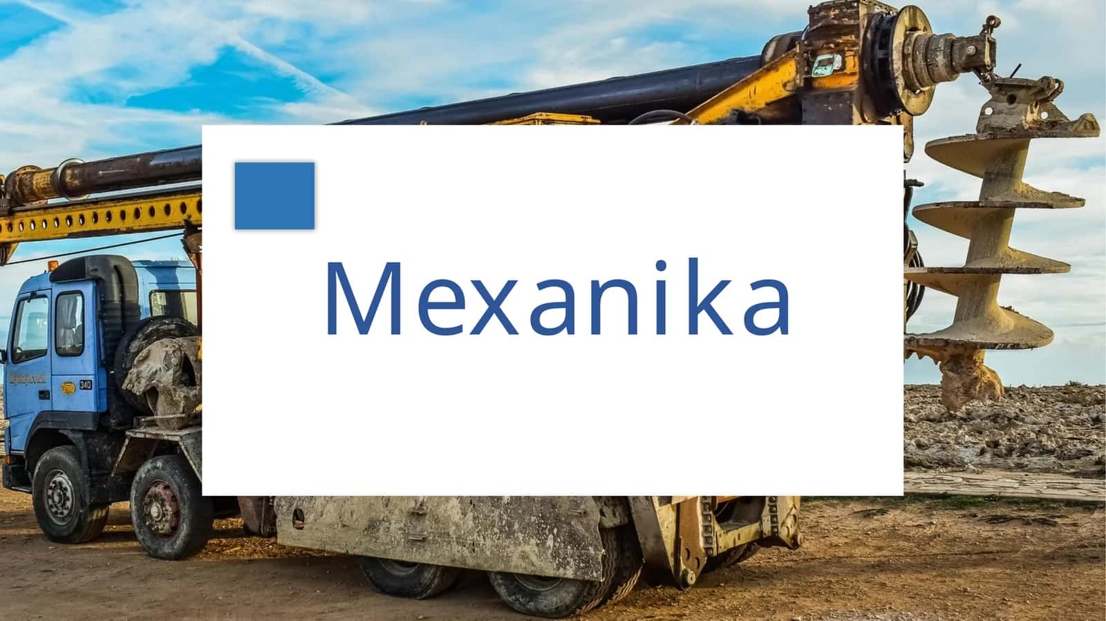 Yuk ko'tarish va yuk tashish mashinalari mexanizmlari 1