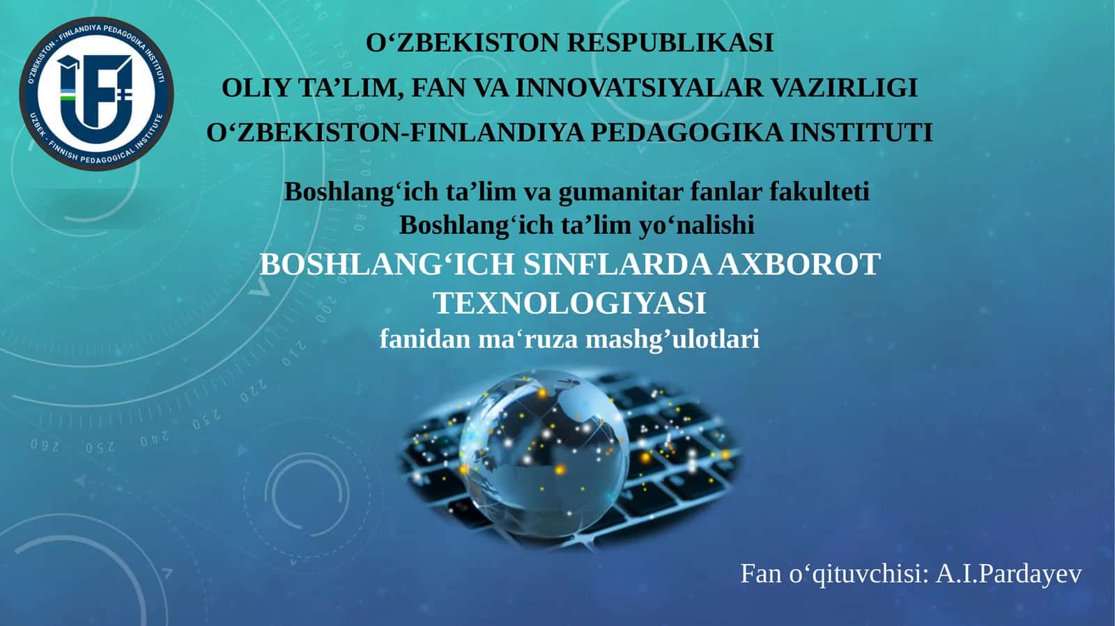 Ta’limda multimedia texnologiyasini qo‘llash 1