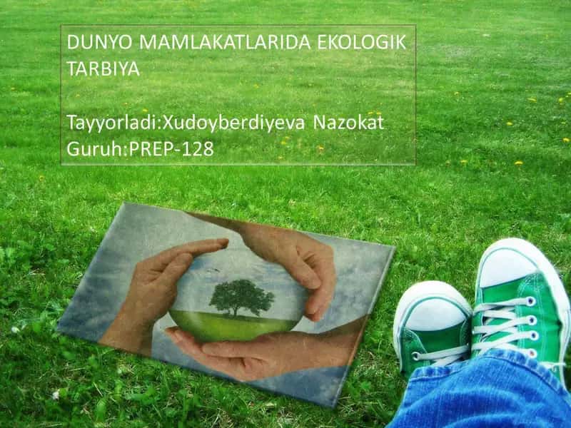- Tags (comma-separated): Ekologik bilimlar, Atrof muhit, Ekologik bashorat, Ekologik ekspertiza, Ekologik tarbiya 1