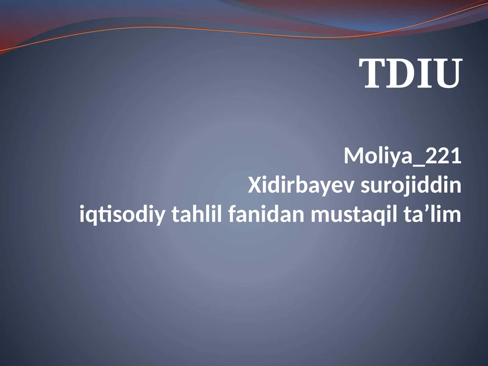 Integral usuli va uni tahlilda qo'llanilishi 1
