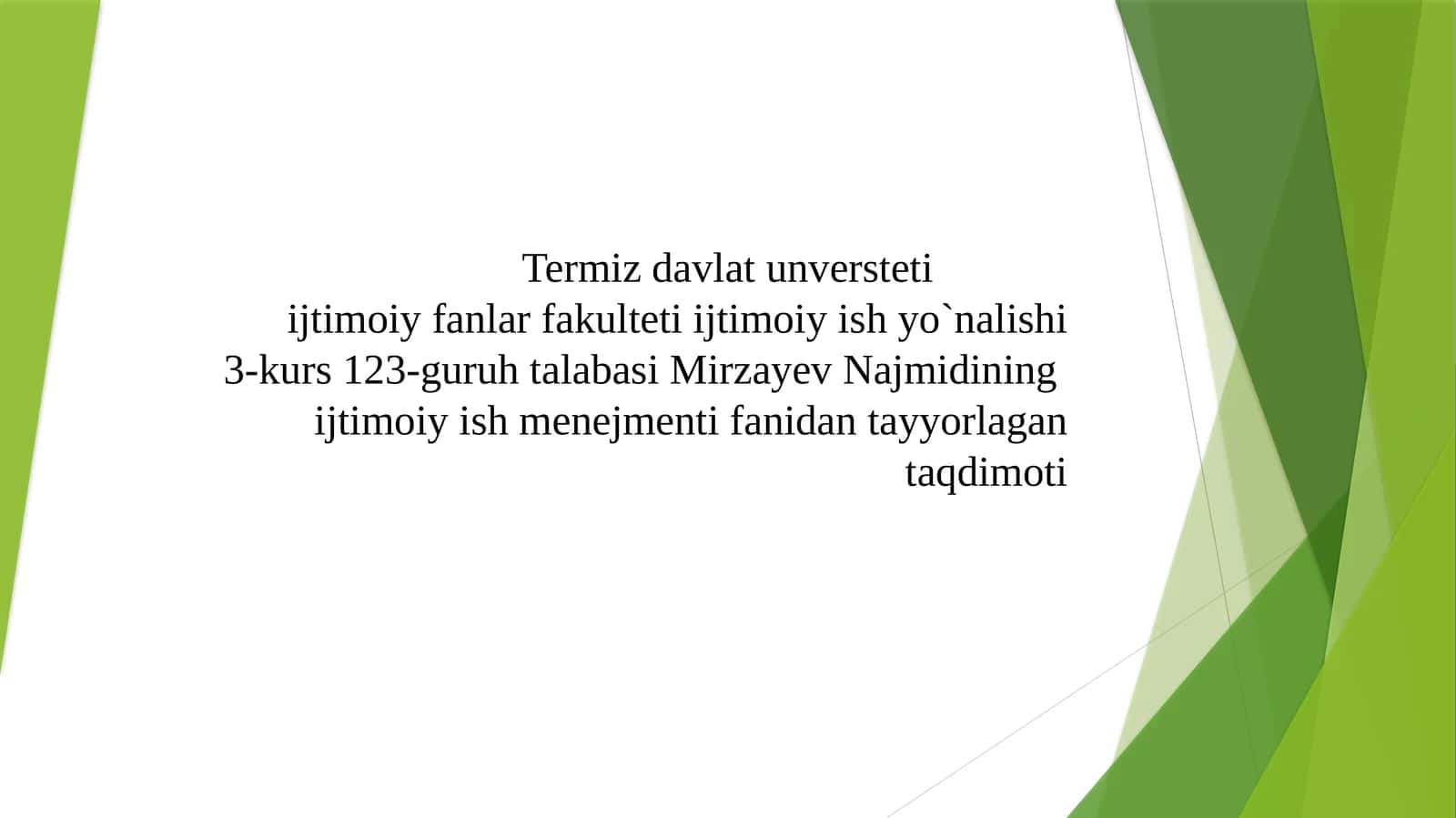 Keys menejment ijtimoiy ishning samarali texnalogiyasi sifatida 1