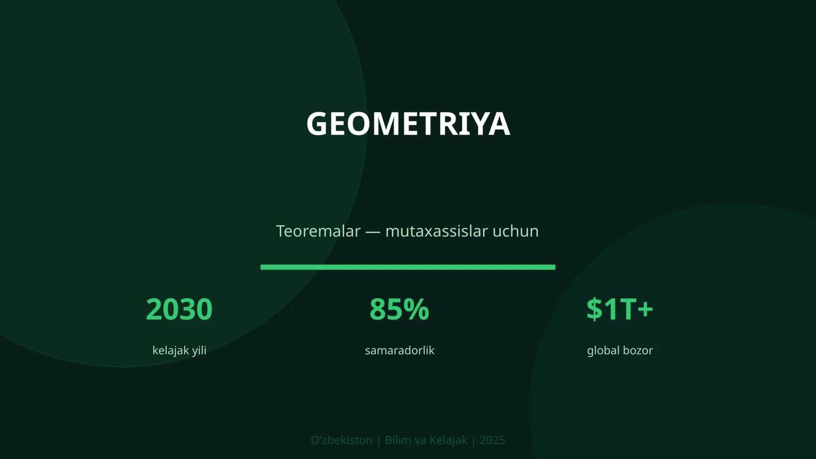 GEOMETRIYA 1