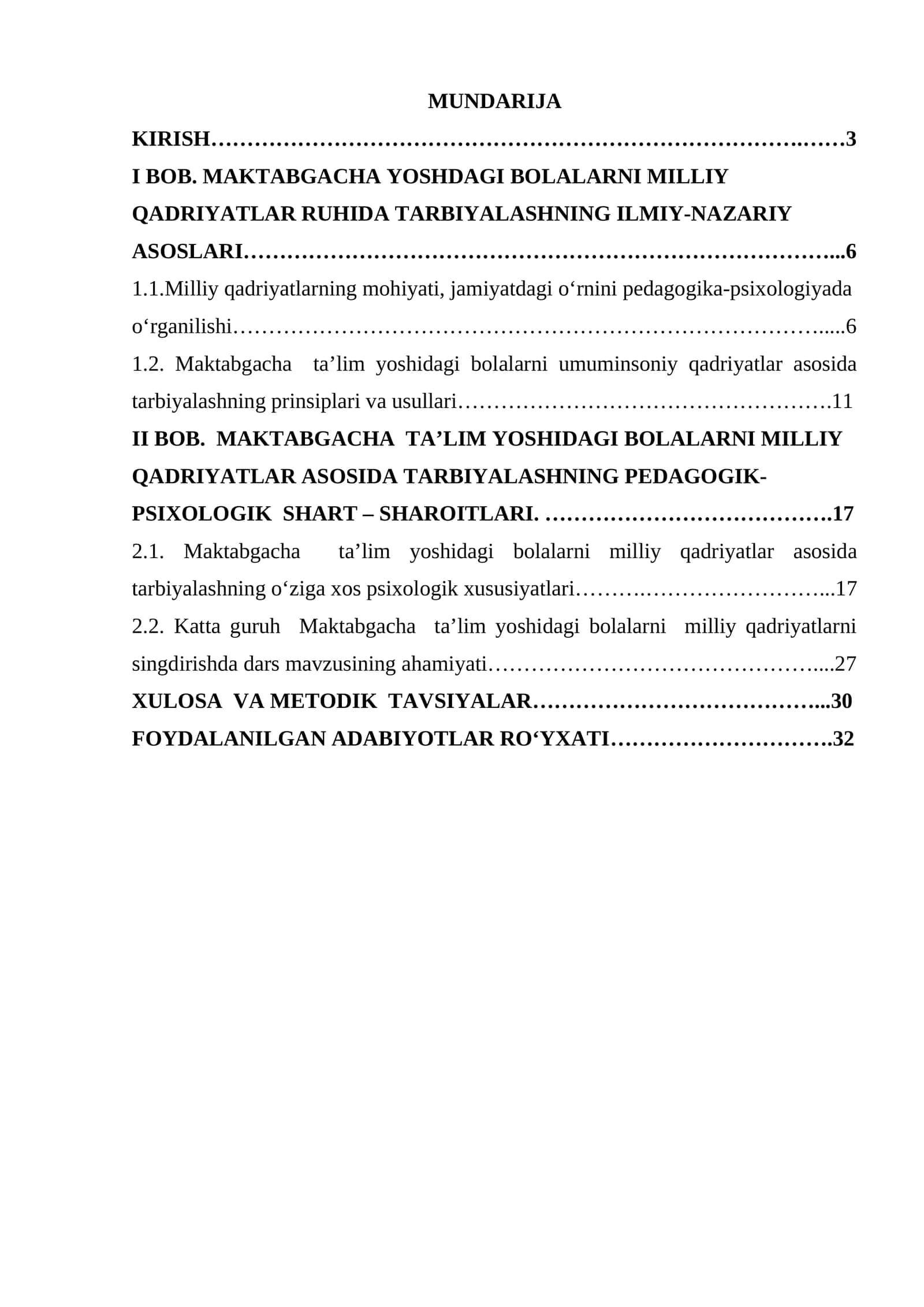 MAKTABGACHA TA’LIM YOSHIDAGI BOLALARNI MILLIY QADRIYATLAR ASOSIDA TARBIYALASHNING PEDAGOGIK-PSIXOLOGIK SHART – SHAROITLARI 1