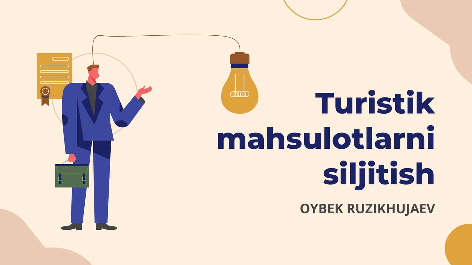 Turistik mahsulotlarni siljitish 1