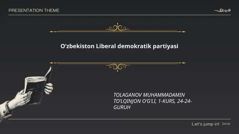 Oʻzbekiston Liberal demokratik partiyasi 1