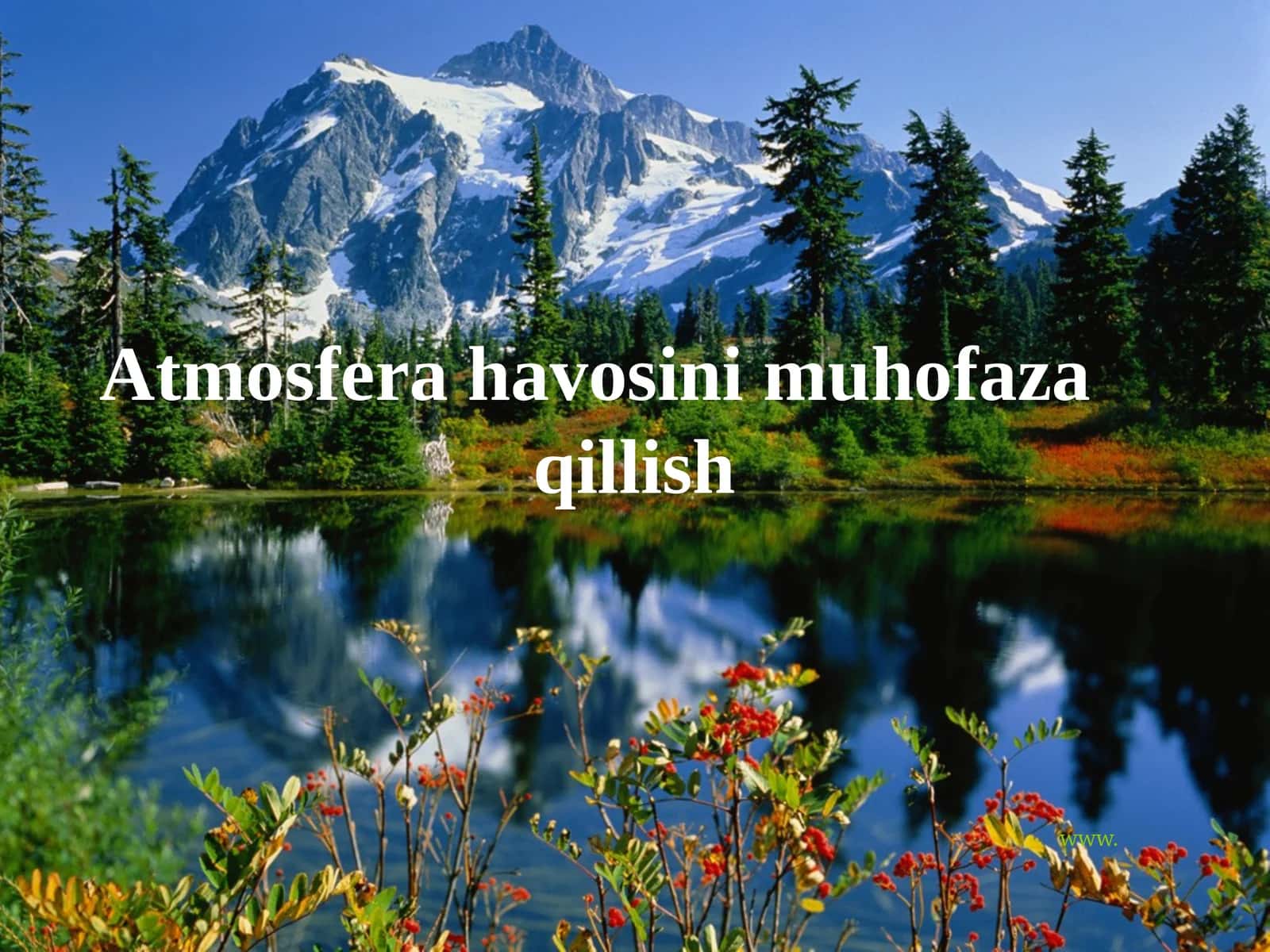 Atmosfera Tuzilishi va Xususiyatlari 1