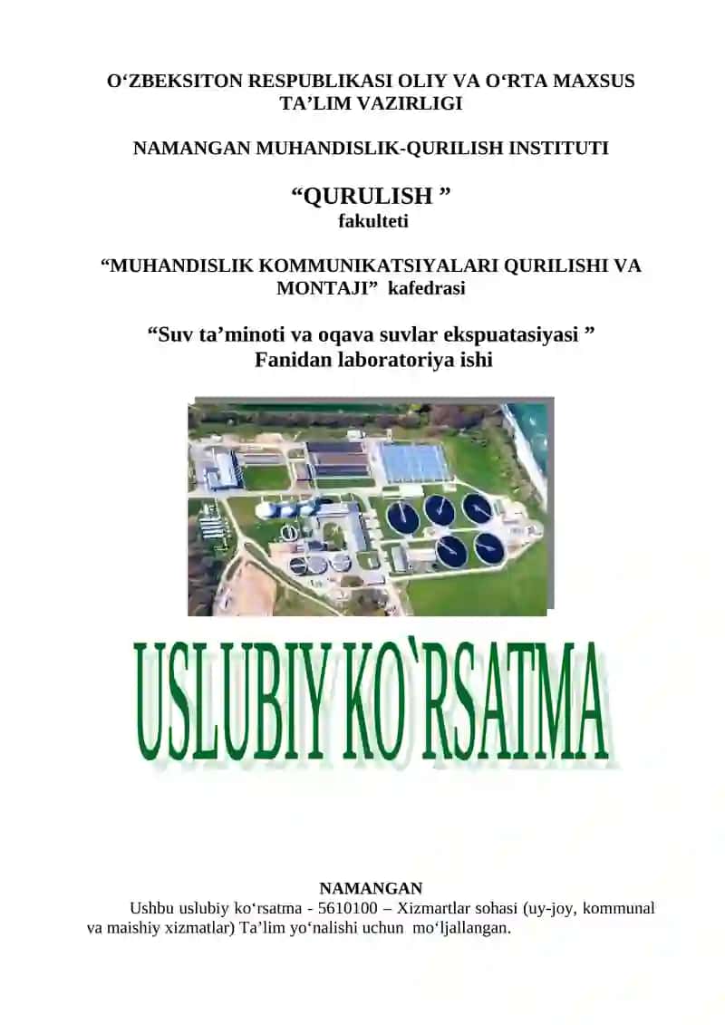 Xizmartlar sohasi (uy-joy, kommunal va maishiy xizmatlar)