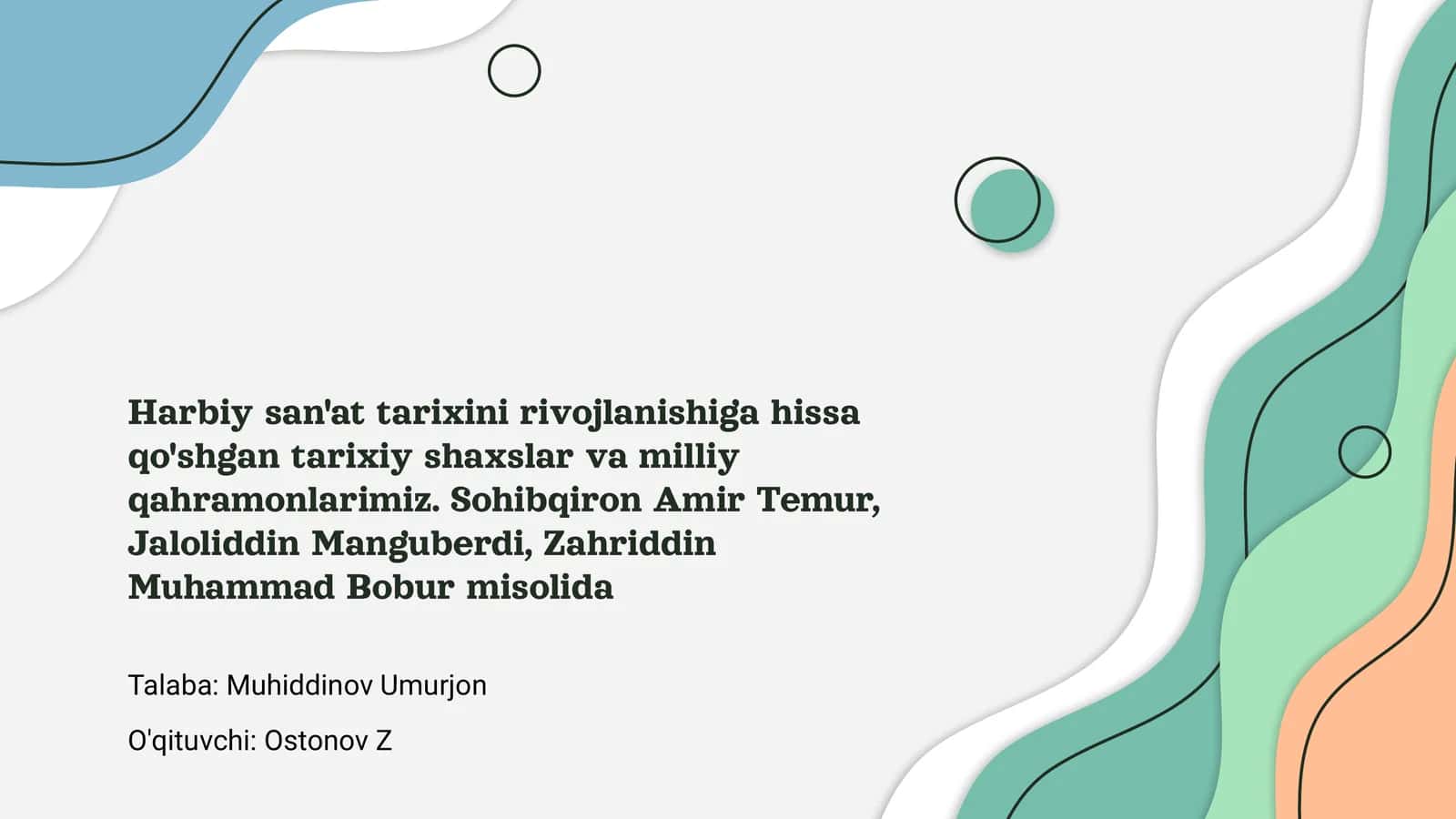 Harbiy san'at tarixi va rivojlanishi 1