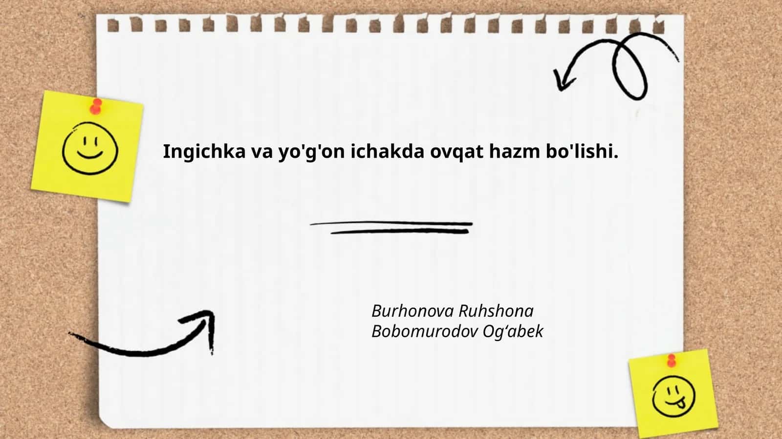 Ingichka va Yo'g'on Ichakda Ovqat Hazm Bo'lishi 1