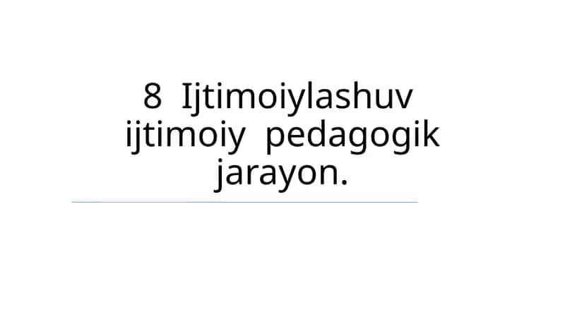 Ijtimoiylashuv 1