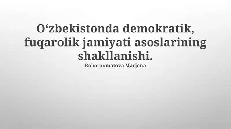 Korrupsiyaga qarshi kurash va shaffoflik 1