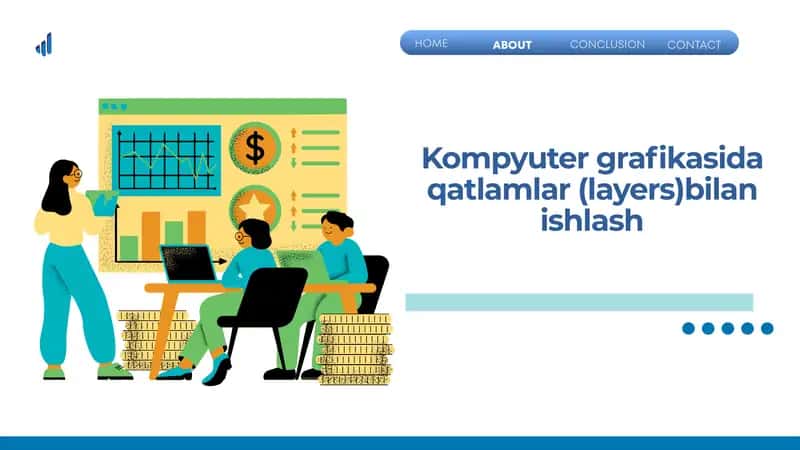 Kompyuter grafikasida qatlamlar (layers)bilan ishlash 1