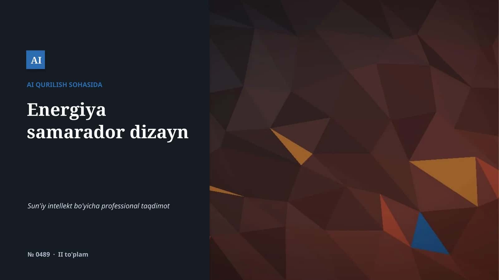 Energiya samarador dizayn 1