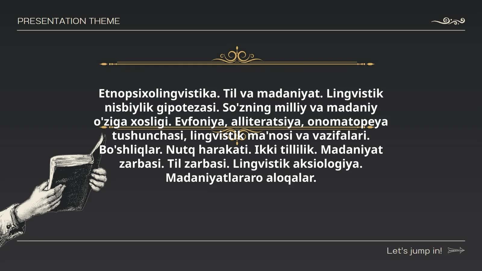 Etnopsixolingvistika. Til va madaniyat. Lingvistik nisbiylik gipotezasi 1