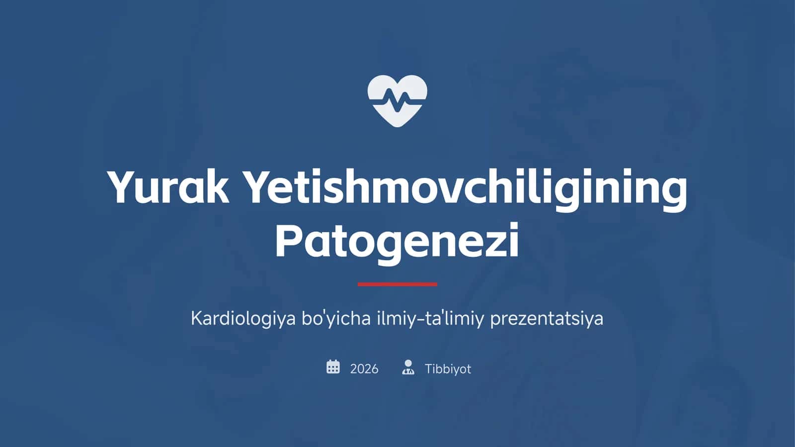 Yurak Yetishmovchiligining Patogenezi 1