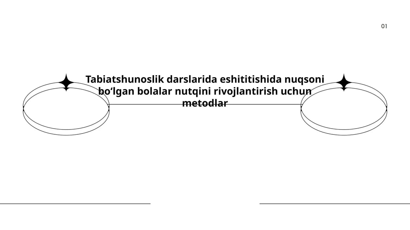 Tabiatshunoslik darslarida eshititishida nuqsoni boʻlgan bolalar nutqini rivojlantirish uchun metodlar 1