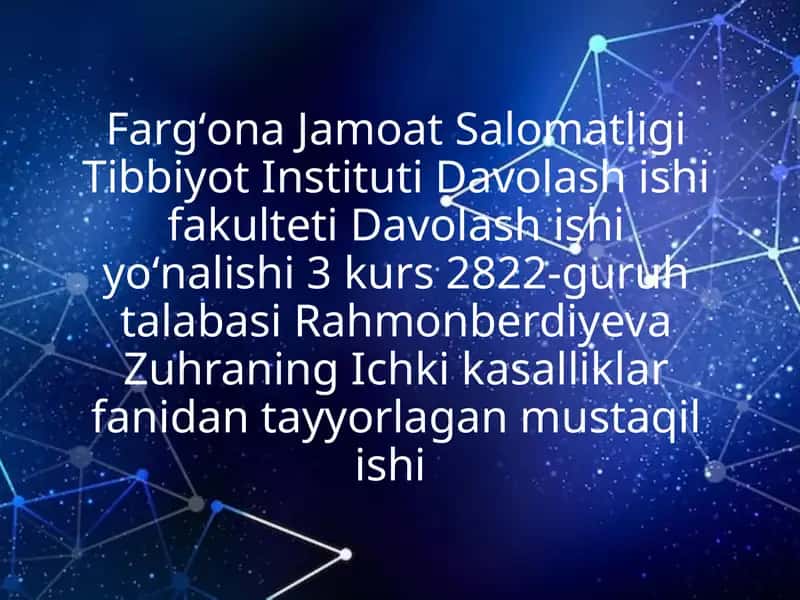 NEYROSIRKULYATOR DISTONIYA 1