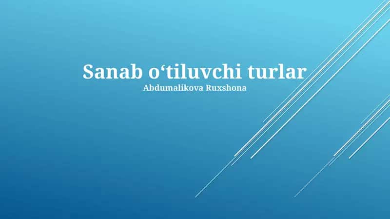 Yaroqli Dehqonchilik Yerlarini Tiklash 1