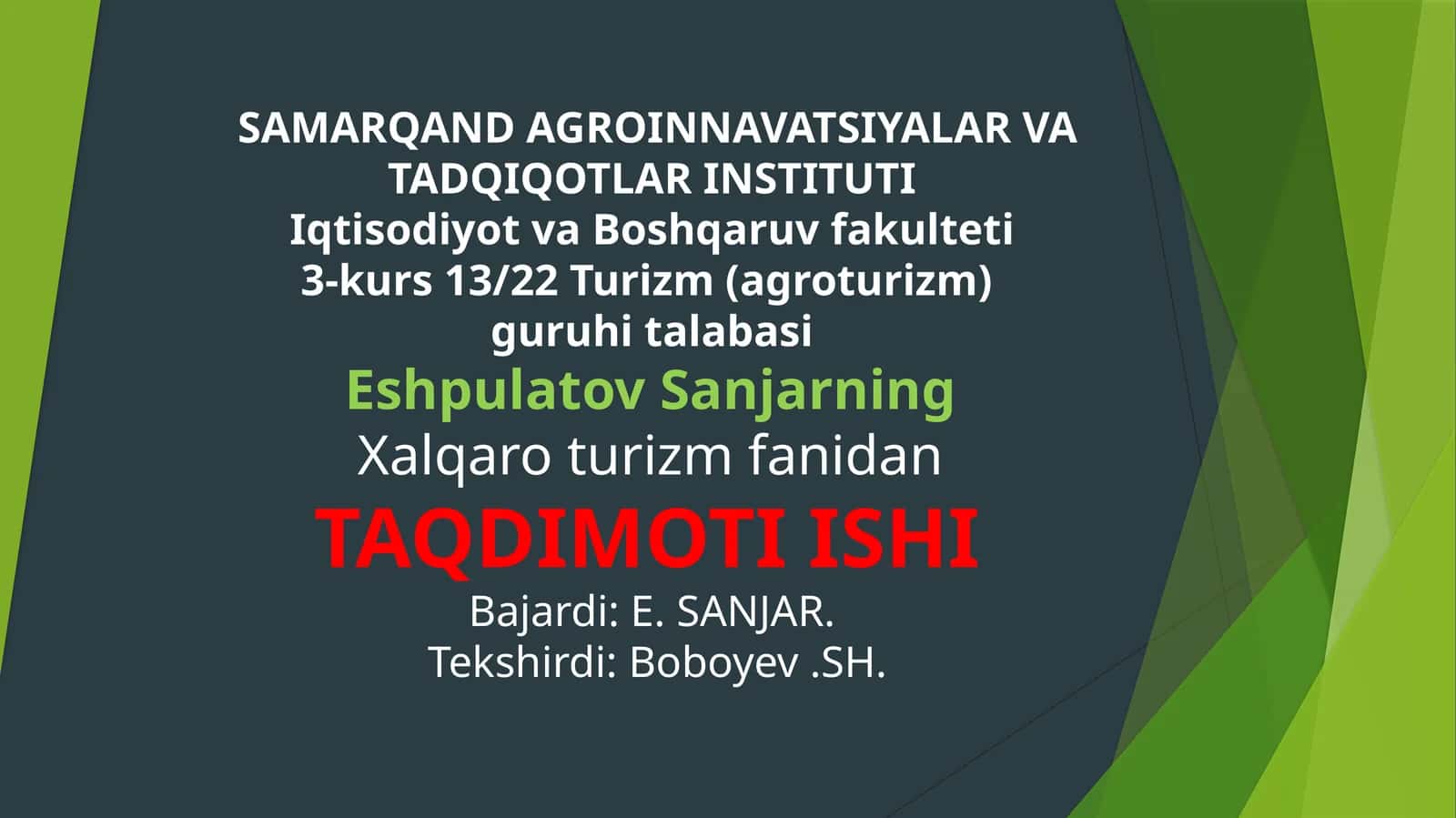 Ekologikturizm 1