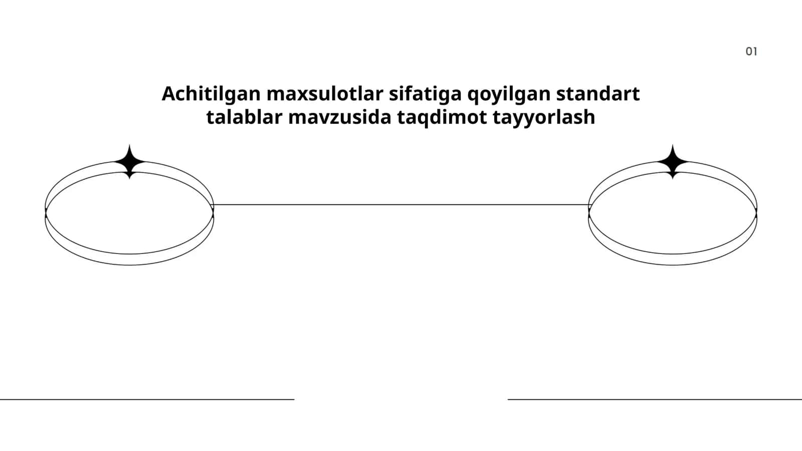 Achitilgan maxsulotlar sifatiga qoyilgan standart talablar mavzusida taqdimot tayyorlash 1