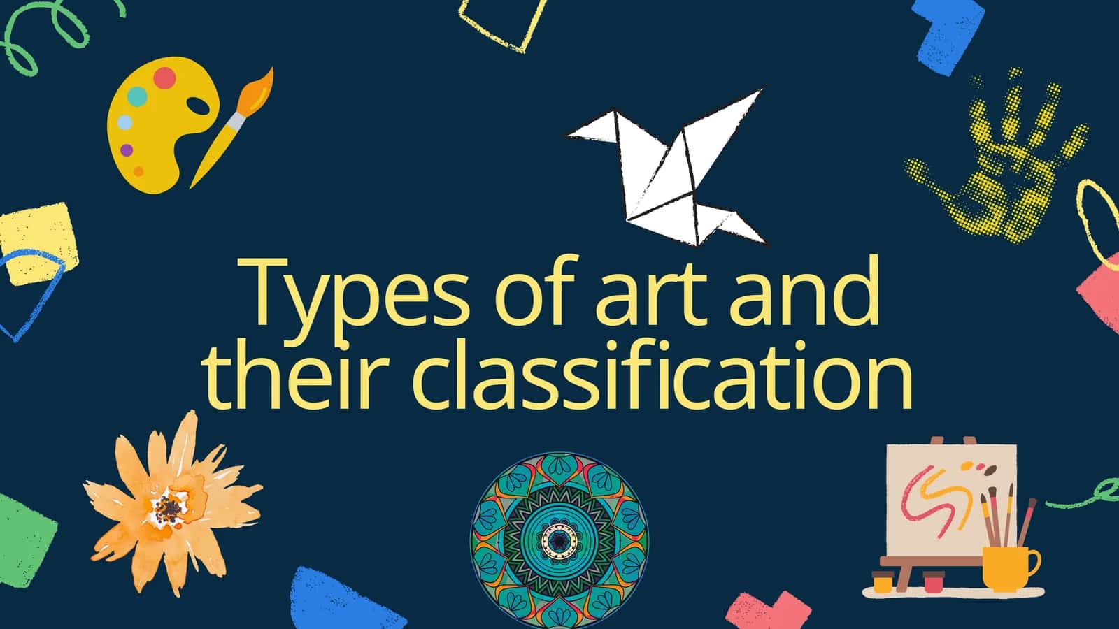 Types of art and their classification 1