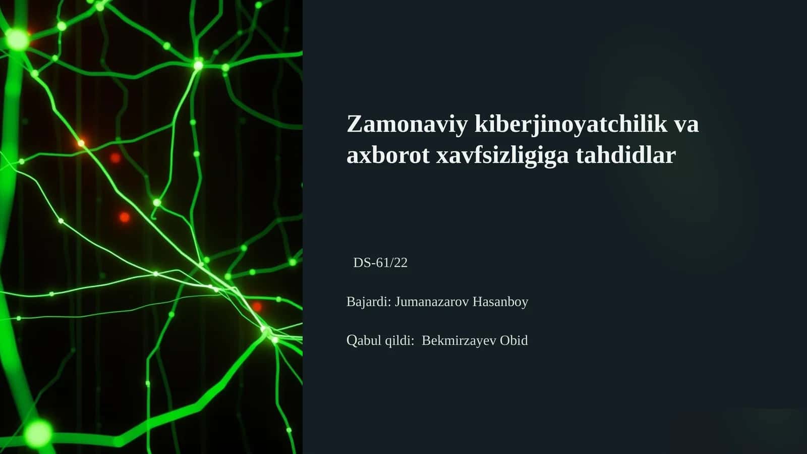 Zamonaviy kiberjinoyatchilik va axborot xavfsizligiga tahdidlar 1