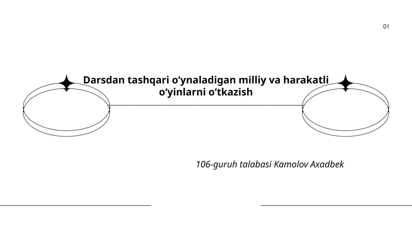 Darsdan tashqari oʻynaladigan milliy va harakatli oʻyinlarni oʻtkazish 1