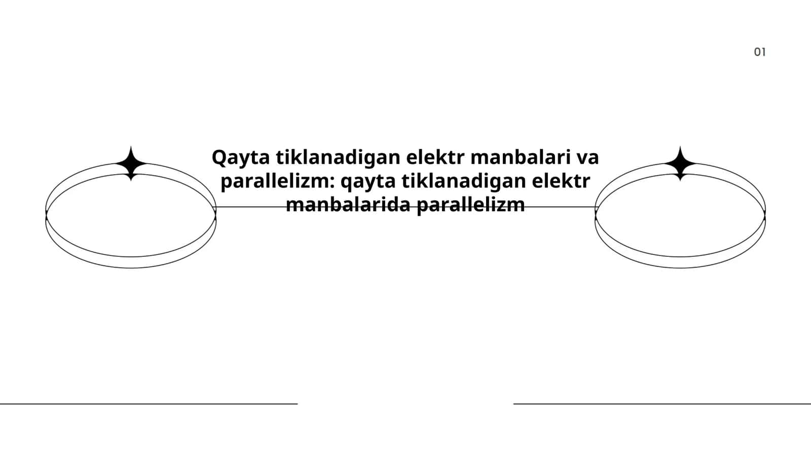 Qayta tiklanadigan elektr manbalari va parallelizm: qayta tiklanadigan elektr manbalarida parallelizm 1
