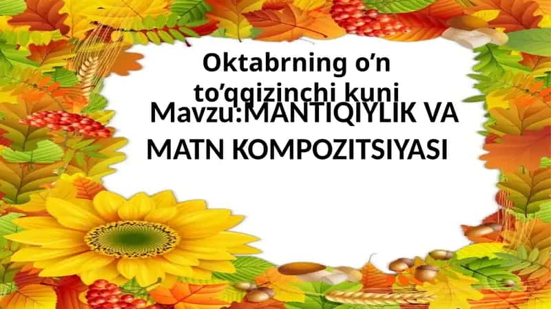 Oktabrningo’nto’qqizinchikuni 1