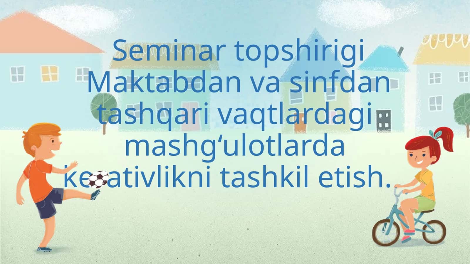 Seminar topshirigi 1