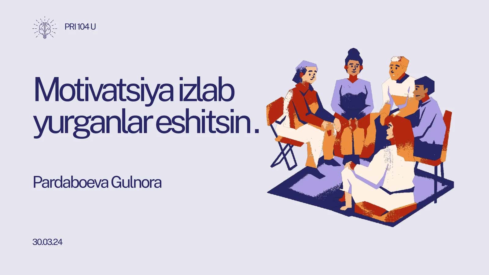 Motivatsiya va Maqsadlarni Belgilash 1