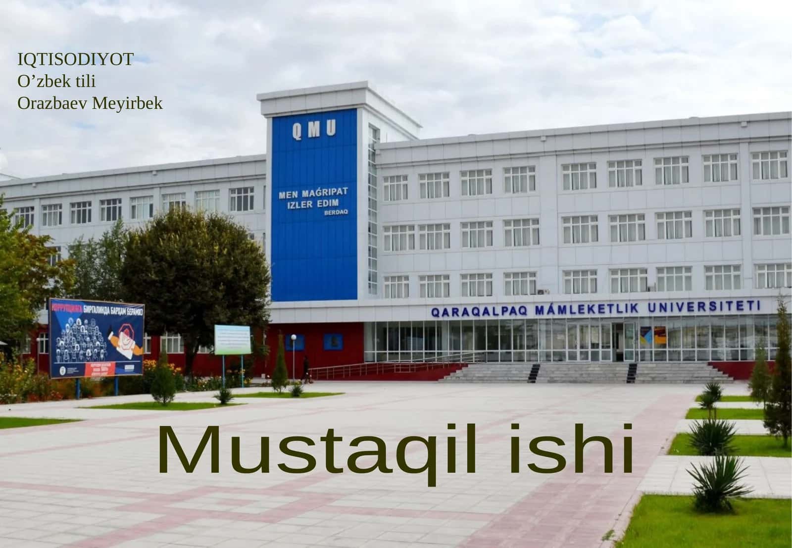 Soha texnologiyasiga oid terminlar bo'yacha nostandart testlar tuzish 1