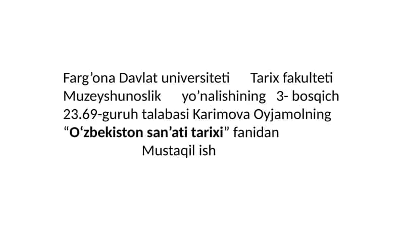 Termizdagi Fayoztepa va Qoratepa yodgorliklari 1