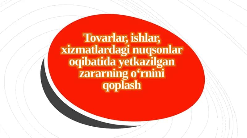 Nuqsonlarni qoplash 1