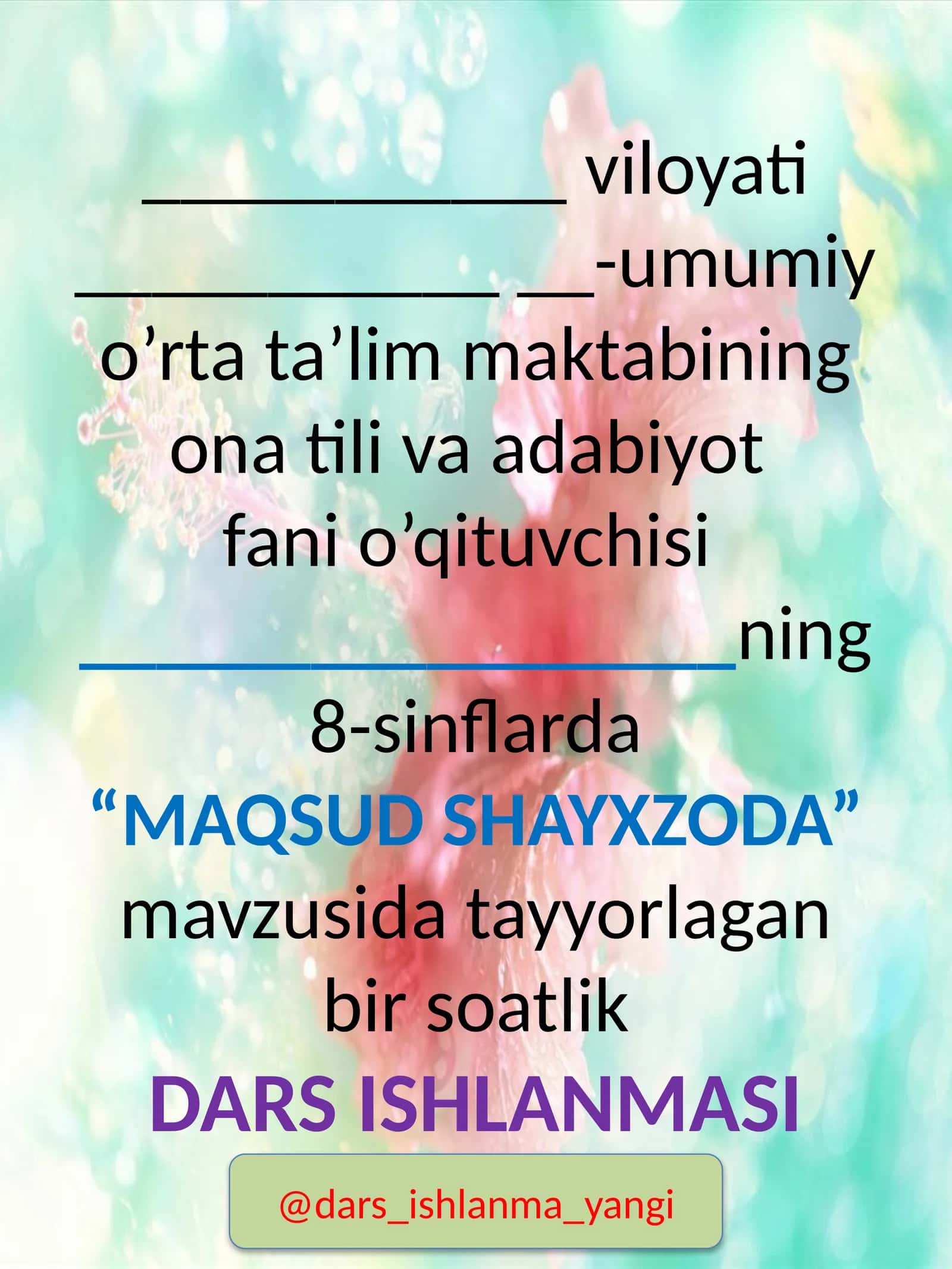 MAQSUD SHAYXZODA 1