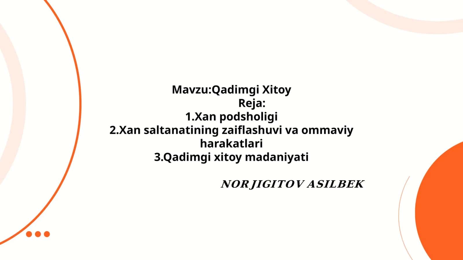 Qadimgi Xitoy 1