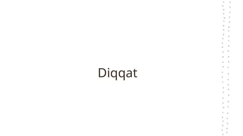 Diqqat va uning ahamiyati 1