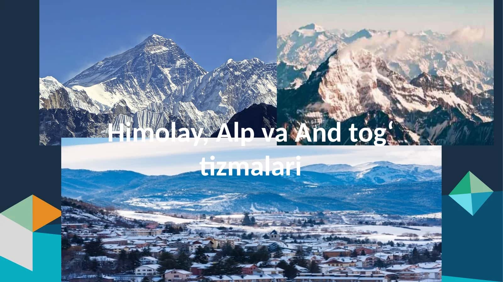 Himolay,AlpvaAndtog‘tizmalari 1