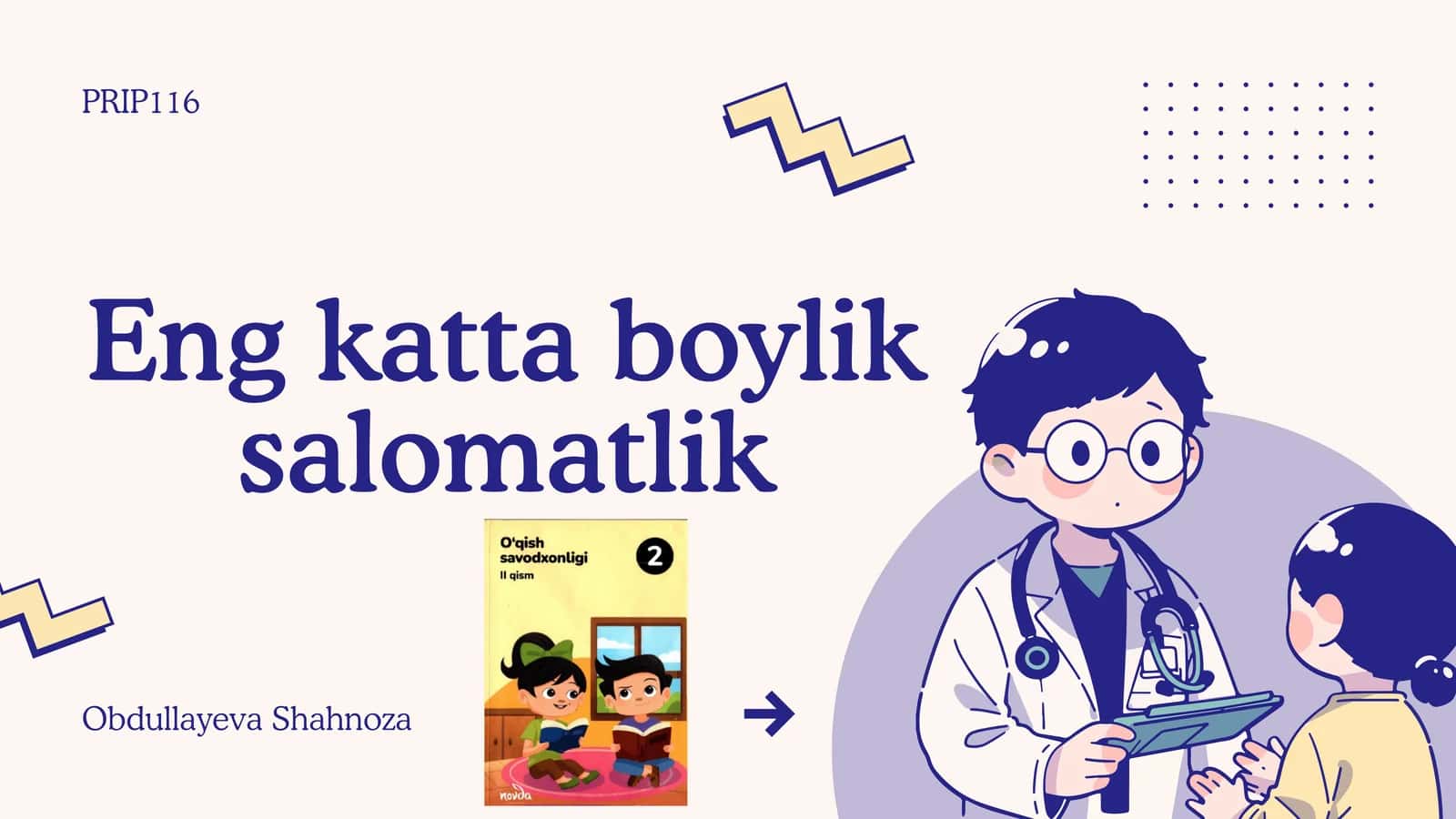 Eng katta boylik salomatlik 1