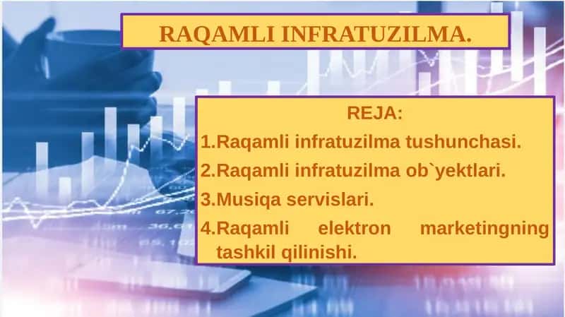 RAQAMLI INFRATUZILMA 1