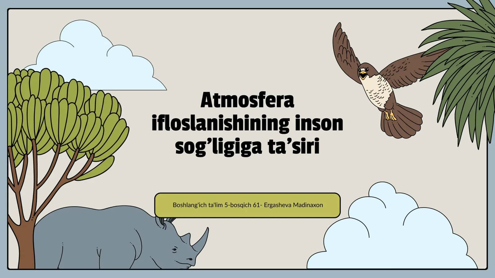 Atmosfera ifloslanishining inson sog'ligiga ta'siri 1