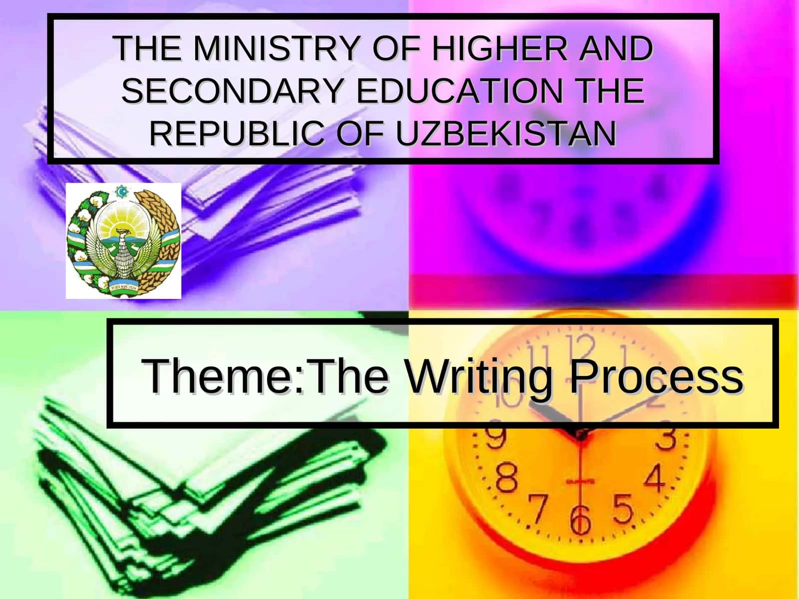 Stages of the Writing Process 1