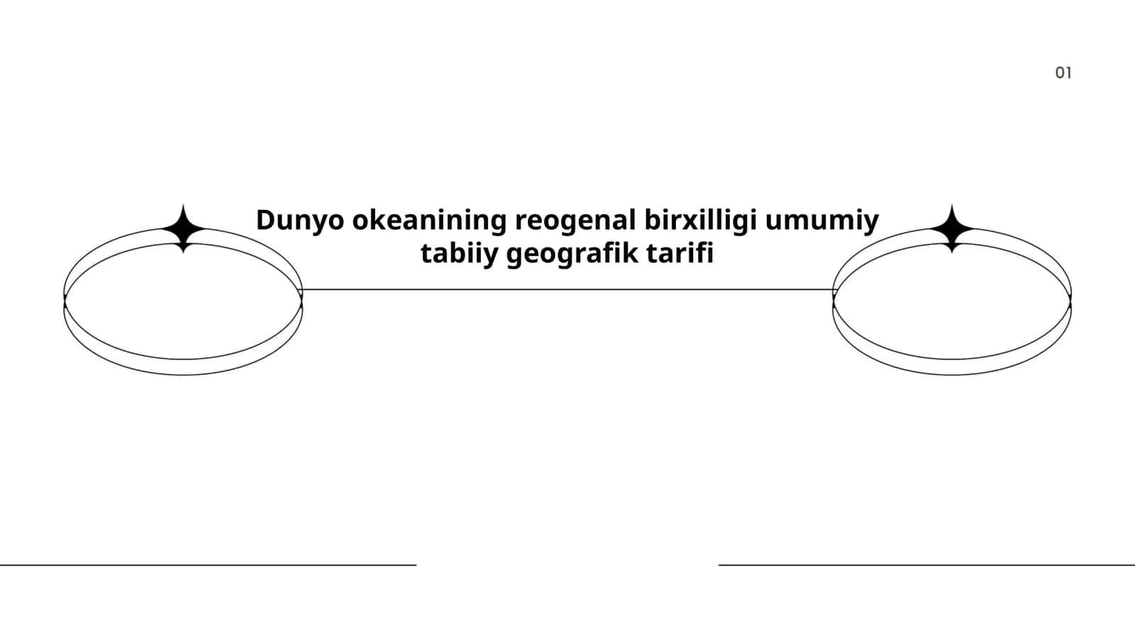 Dunyo okeanining reogenal birxilligi umumiy tabiiy geografik tarifi 1