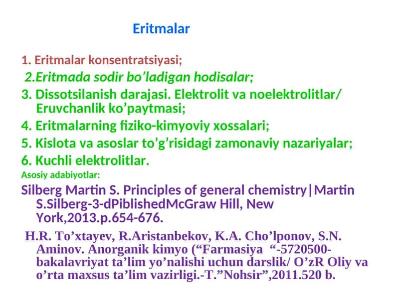 Eritmalar 1