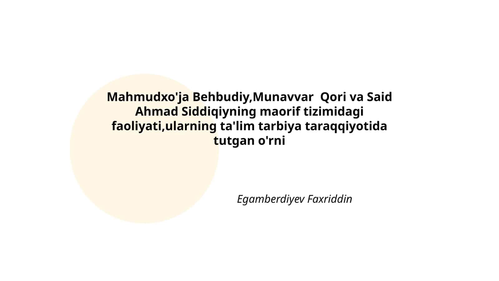 Mahmudxo'ja Behbudiy, Munavvar Qori va Said Ahmad Siddiqiy faoliyati 1