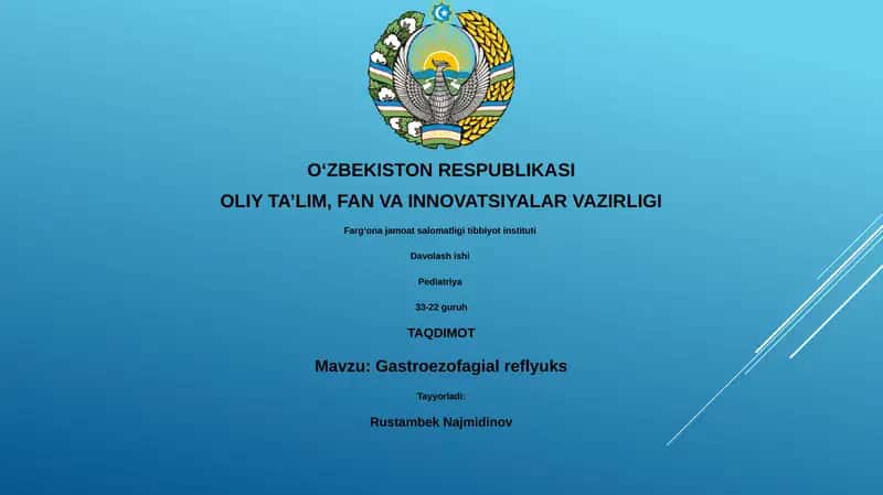 Gastroezofagial reflyuks 1
